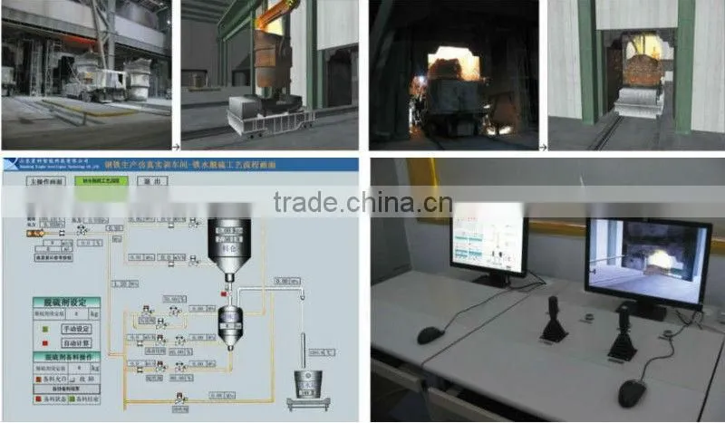 Virtual simulation software,Steelmaking production simulation training system