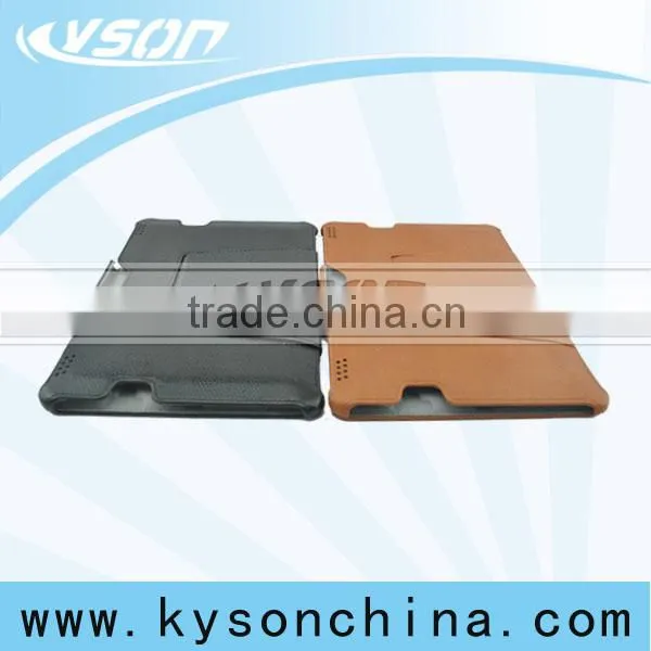 Brown Heat formed Leather Case for Kindle Fire HDX 8.9", 8.9" leather tablet case