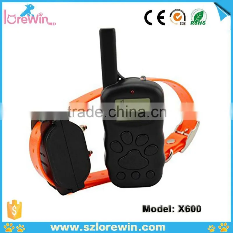 Big LCD display Remote Electronic Dog Training Collar Cheap Waterpoor Remore Dog Training Collar