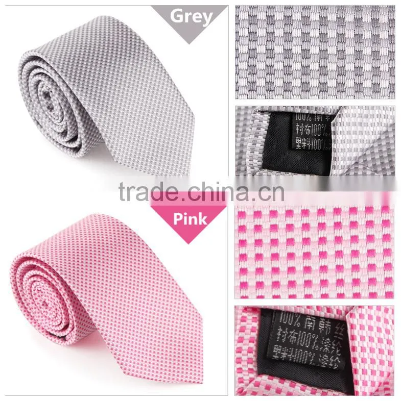Men black business tie dot formal necktie from china
