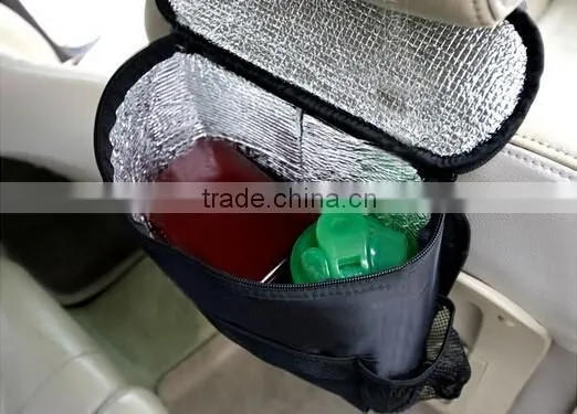 Car back seat storage bag car organize cooler bag