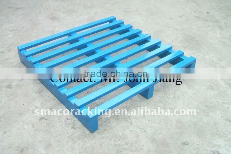 Warehouse steel pallet