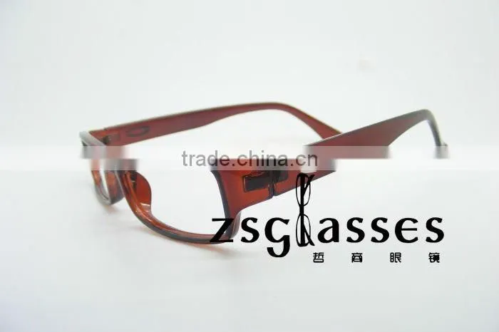 wholesale factory custom made spectacles frame/Special optical eyewear print logo in frame