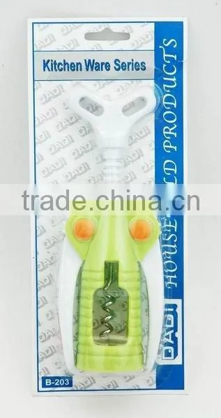 Wholesale cheap promotion metal red wine opener