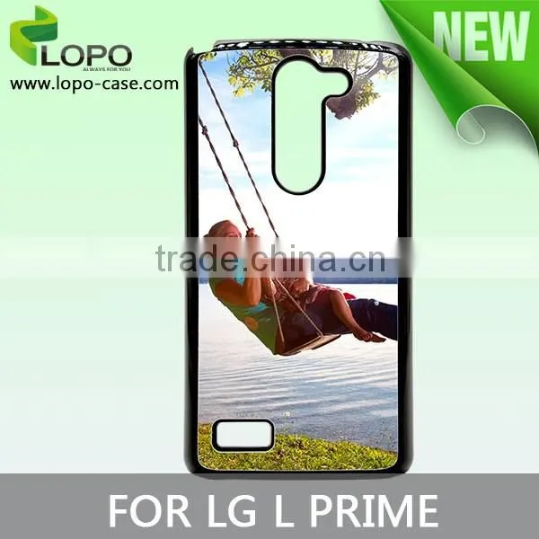 New 2D DIY Sublimation Hard Plasic cover case for LG PRIME