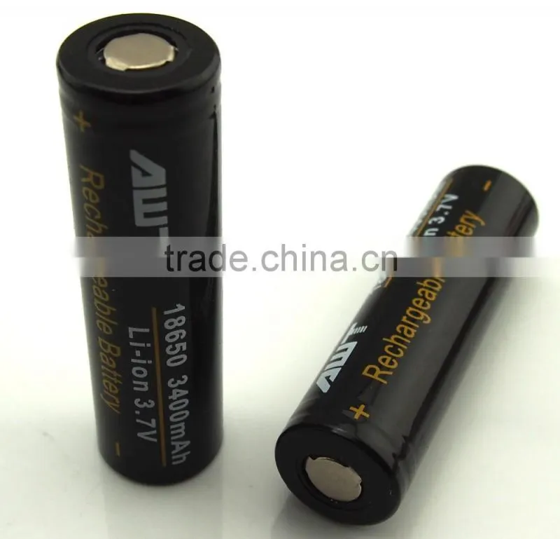 AWT 18650 3400mah large capacity battery LED Flashlight ST-SC3405DCR-5W g700 flashlight AWT 18650