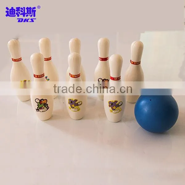 Wholesale plastic sports toys bowling with 10 bowling pins