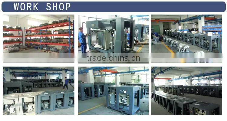 30hp china variable frequency screw air compressor with tank