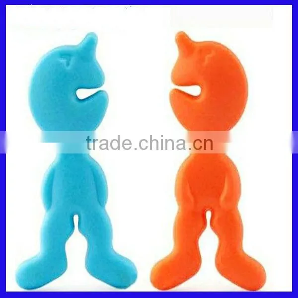 earphone cable silicone winder /headphones cable holder
