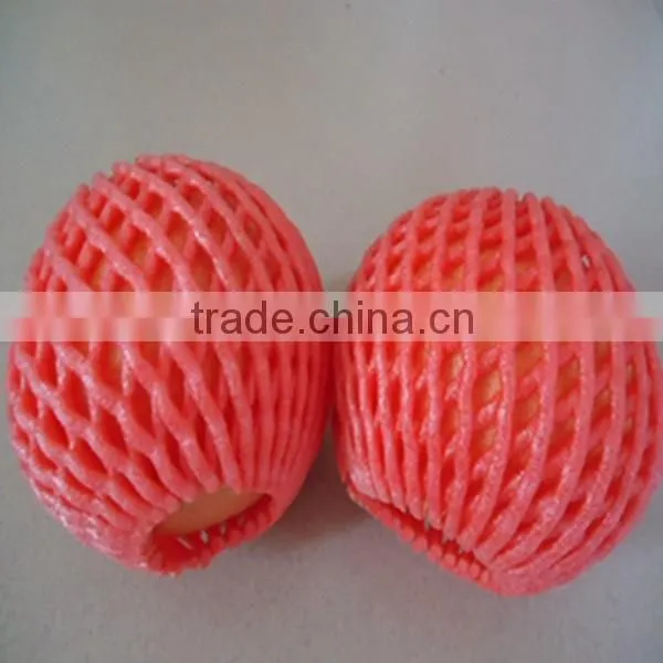 EPE foam sleeve net for fruit packaging