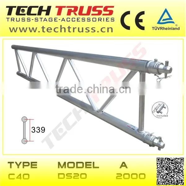 Outside Track Curve Roof Truss System For Sale