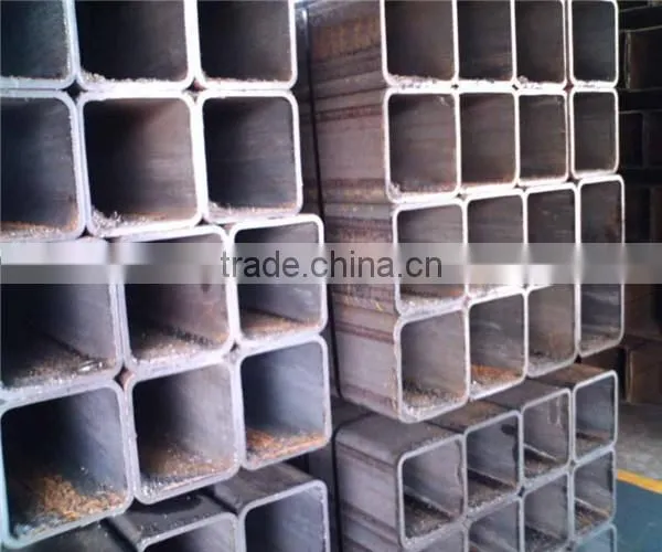 38*38mm small diameter black steel square tubes