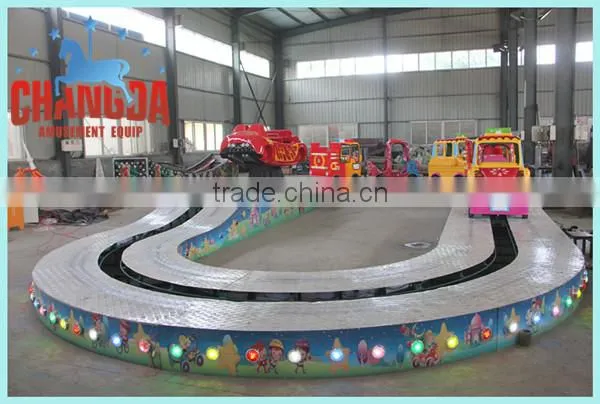 C&Q Amusement rides, Exciting!! Entertainment Equipment Amusement Park Children Climbing Car Games Kiddie Train Rides