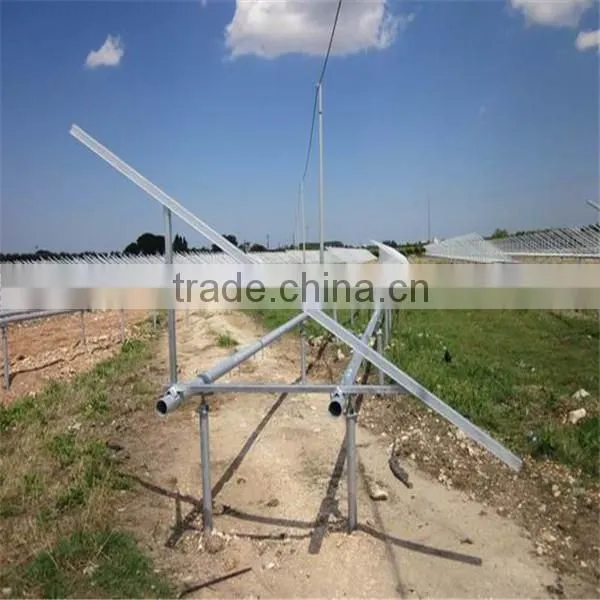 aluminum ground solar panel mounting bracket for solar panel ground solar mounting structure