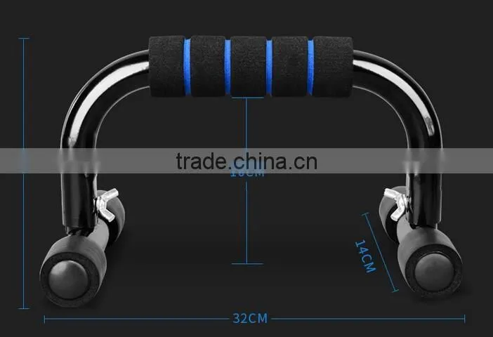 High Strength Push Up Bar Body Building Fitness Equipments Home Gym Muscle Training Tools