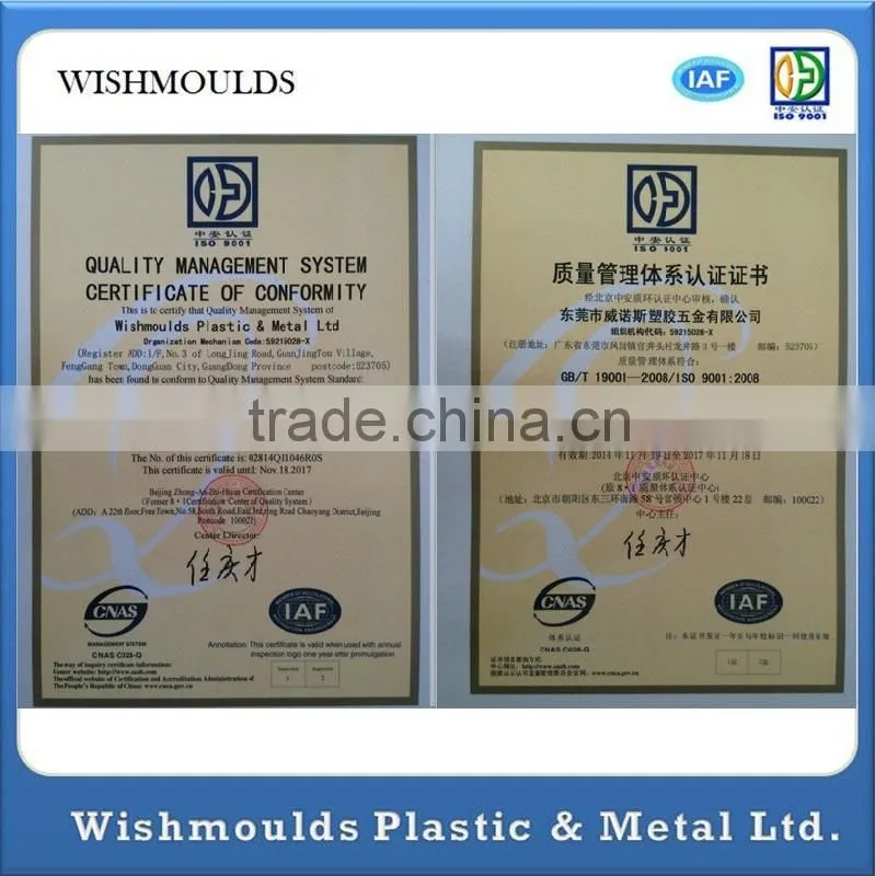 2015 Guangdong manufacturer auto spare part injection with good quality