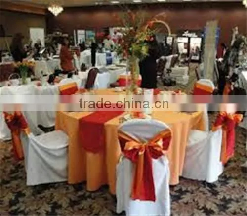 2014 Wholesale Fancy Wedding Organza Table Runner