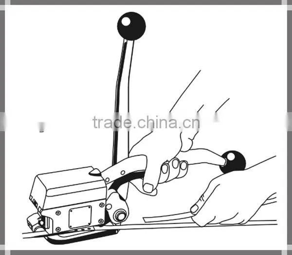 A333 Manual Case Packer Steel Strapping Tool Steel Strip Packing Machine