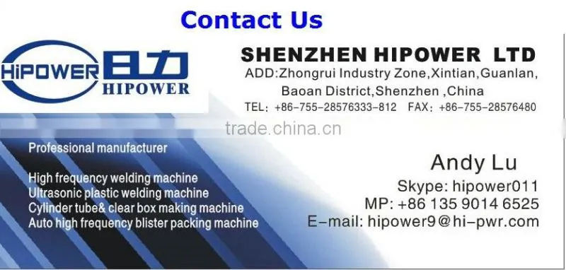 Ultrasonic Plastic Welder