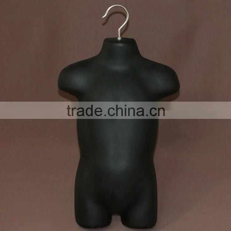 Plastic children/kids form hanging display torso mannequin