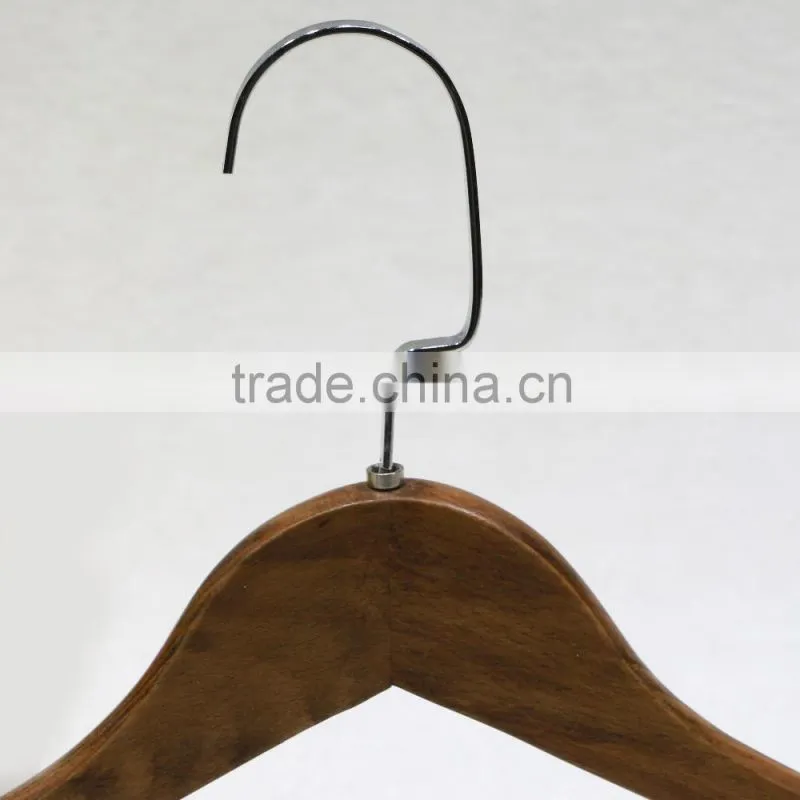Laminated fashion wooden hanger for wholesale clothes