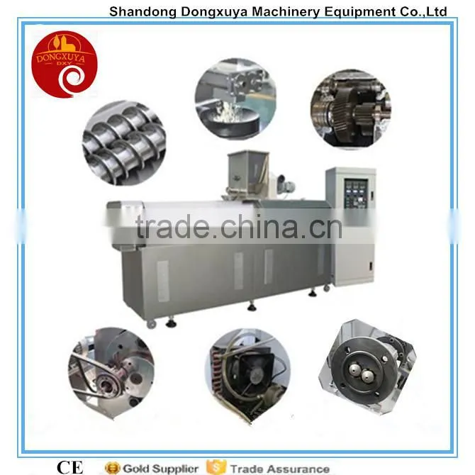 soy meat processing line/textured vegetable soya protein making machines