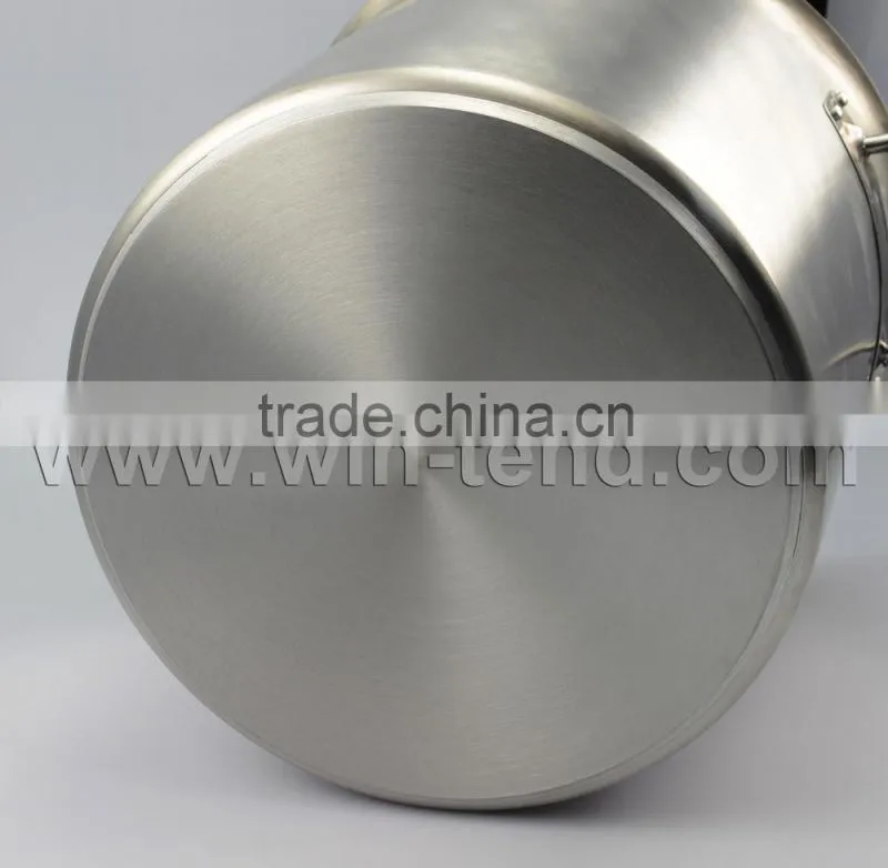 Good quality Induction Ready 12L-225L Stainless Steel Stock Pot Cookware