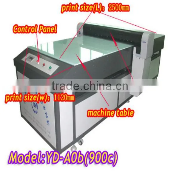 Import mutoh uv flatbed glass printing machine