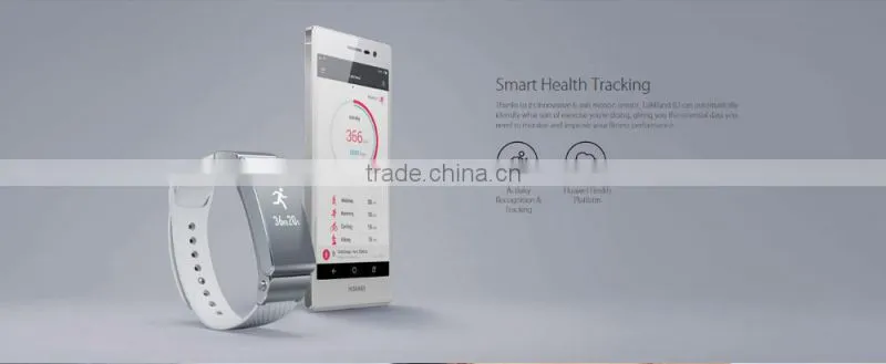 HUAWEI TalkBand B2(Black) bluetooth phonecall smart wristband steps calories distance time sleep waterproof NFC New Arrival