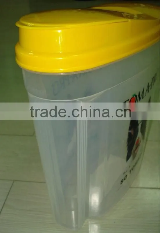 H508B 2KG 5liter plastic pp pet food container