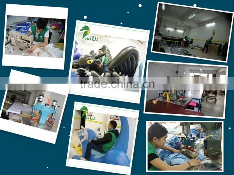 Customized Promotion Inflatable Cartoon Totoro / Inflatable Animal Cat Toy Model
