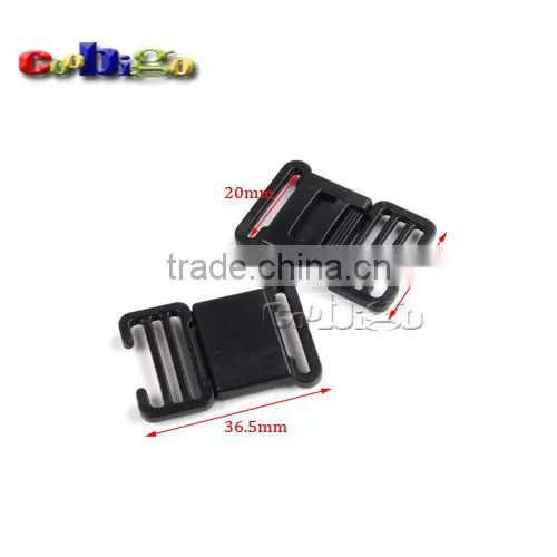Ultrathin Center Release Buckle for Luggage Backpack Straps #FLC353-20/25/30/35