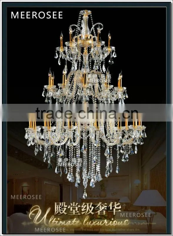 European Style Crystal Chandeliers Chandelier Large Hotel Chandelier Lamp Luxury Lighting for Hotel/Home Decoration MD3259