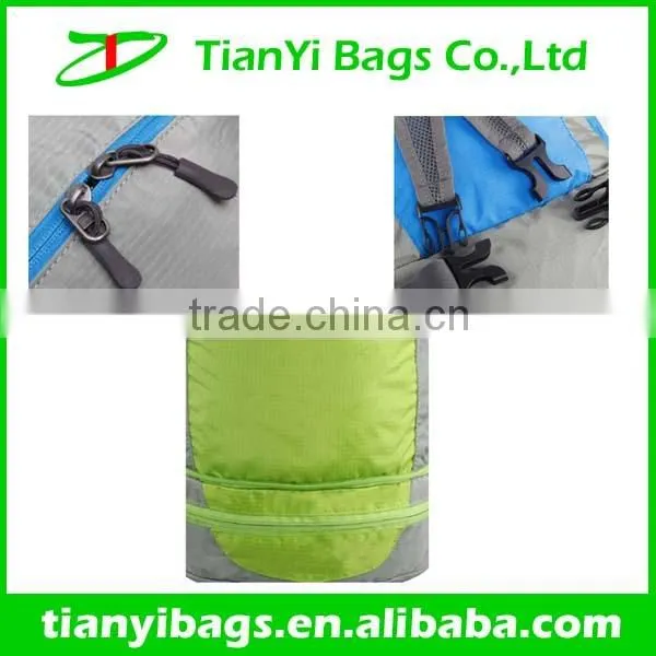 Travelling waterproof nylon foldable waist bag