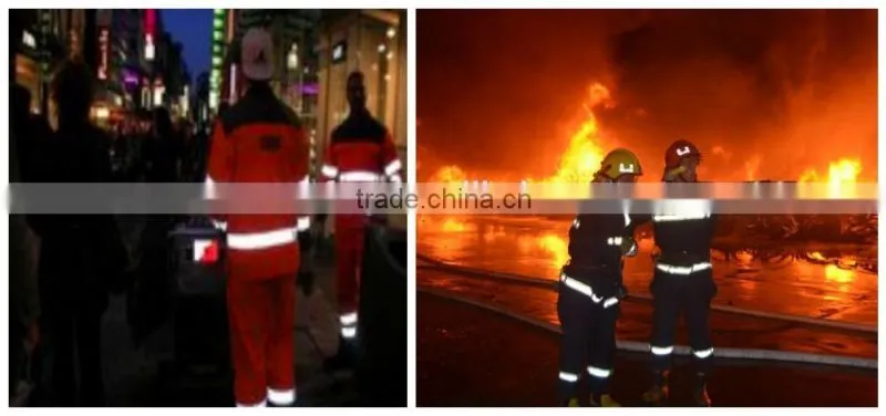 high visibility fire retardant reflective tape for flame retardant clothing
