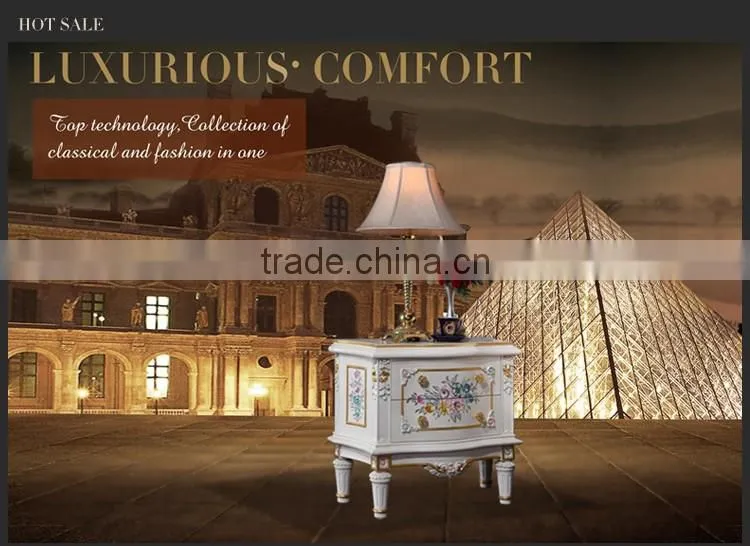 Rococo 2 Drawers Bedside Cabinet - Antique spanish furniture