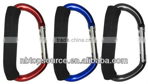 Aluminum Carabiner Clips With light and Bottle Opener