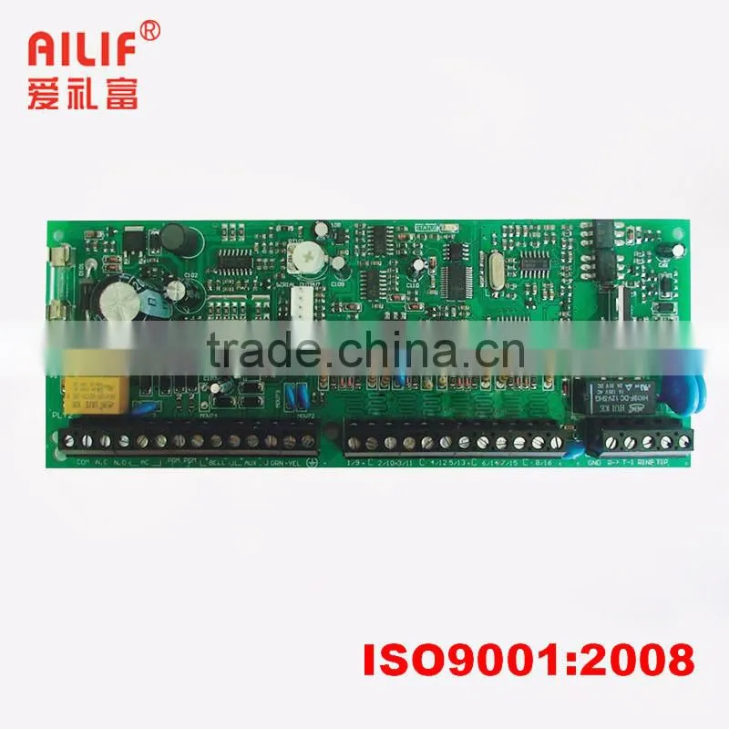 HOT ! ALF 738 ULT 16+2 Zones Pstn Wired Alarm Control Panel For Home Security