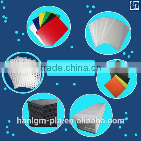 Pe polypropylene plastic sheet fire&wear resistant/UV protection