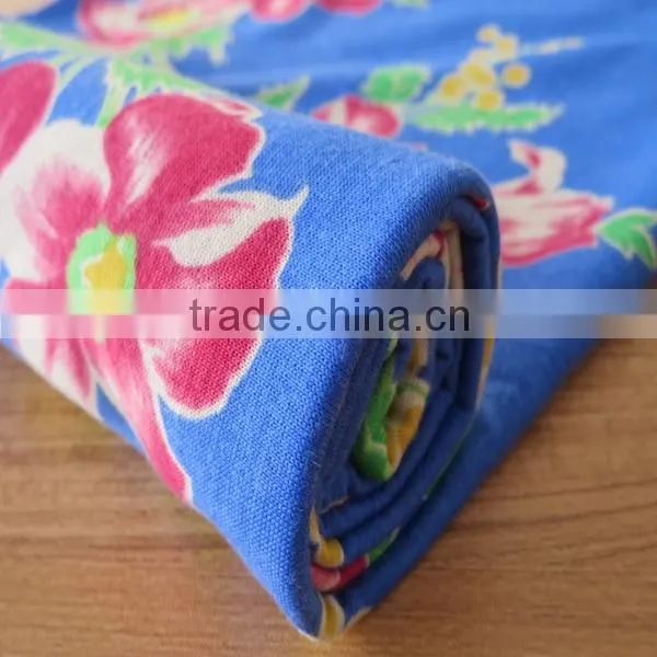 Reliable Chinese supplier knitted design fabric with poly spun