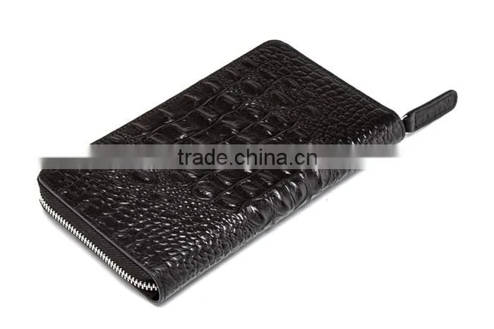 Experienced Factory Customized plain trifold leather wallets and purses for ladies 2016