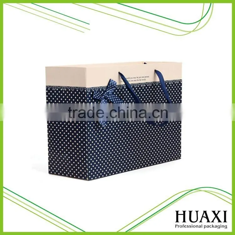 Hot sale custom logo printed kraft paper bag shopping different size
