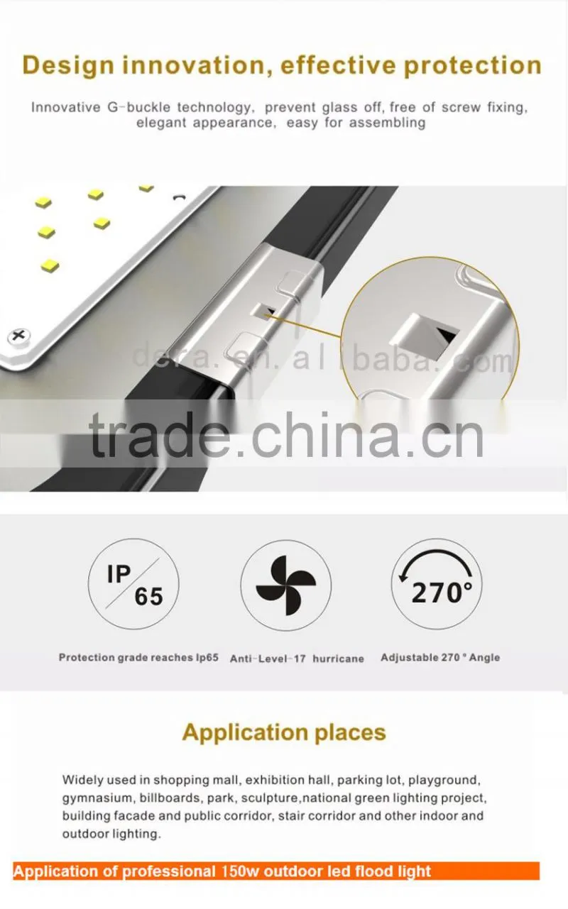 Hot price hot sale IP65 Ip66 150w led flood light outdoor lamp
