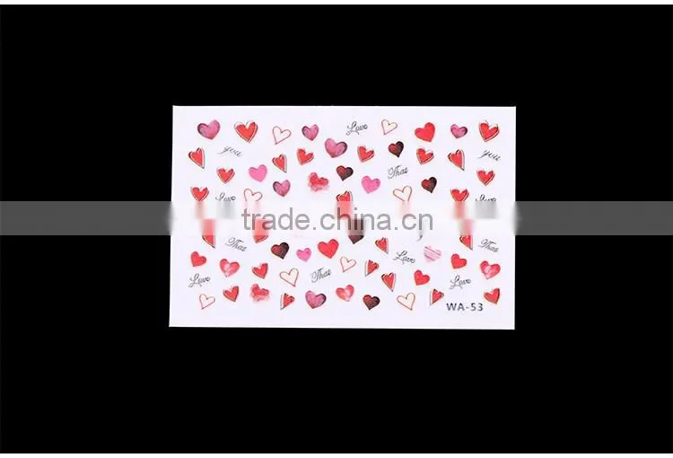 2016 cheap symphony nail for Beauty DIY nail art designs sticker
