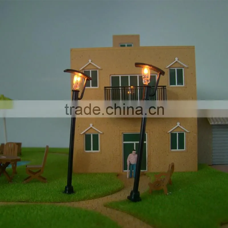plastic building material outdoor light