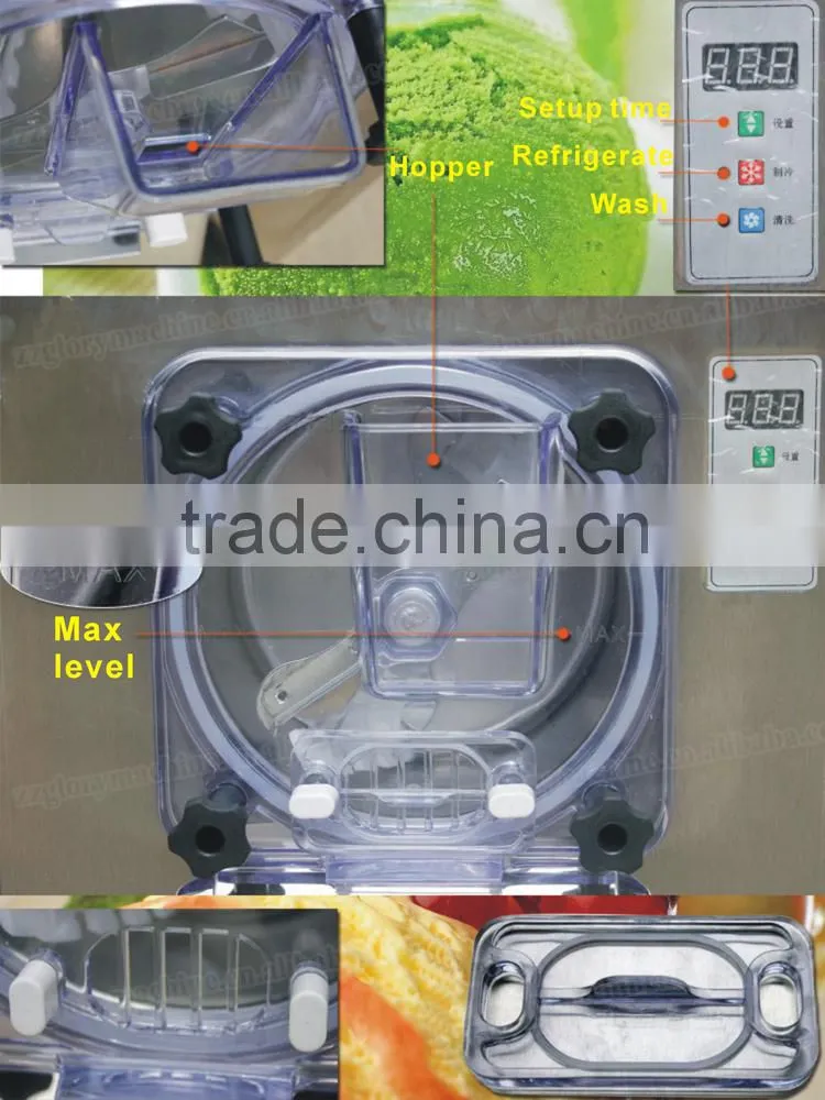 CE Approved Hard Ice Cream Making Gelato Machine