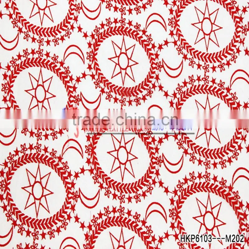 Popular Items For Geometric Fabric Red Milk Silk Geometric Patterns Blockbuster Lace Embroidery High-grade Fabrics
