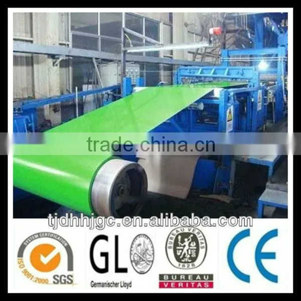 PE/PVDF pre coated aluminum coil/color coated galvanized steel coils/ppgi coils