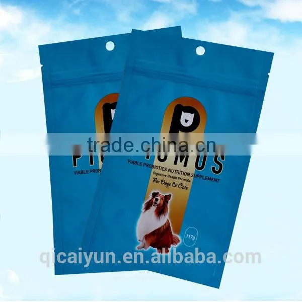 zipper plastic bag/plastic packing bag with zipper lock/clear plastic zipper bag with handle