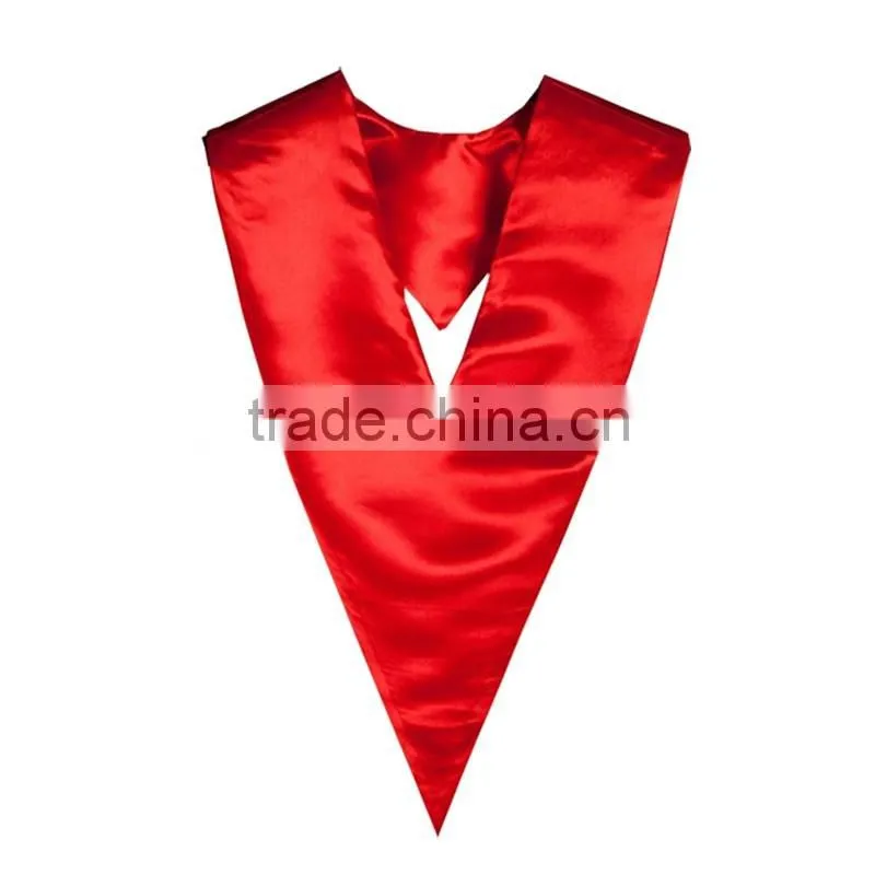 Red V Graduation Stole Honor Stole